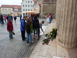 Der Opfer gedacht