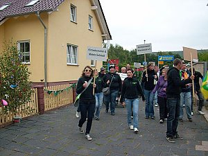 Durch Berka gezogen