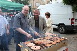 Grillen in Heringen