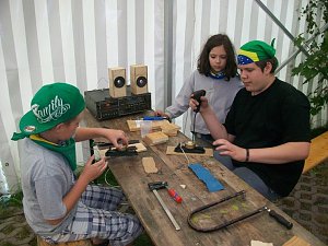 Flei&szlig;ige Handwerker