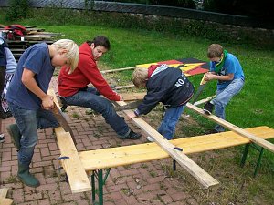 Flei&szlig;ige Handwerker