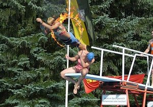 Fete im Neust&auml;dter Waldbad