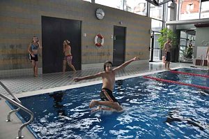 Schulanfangsparty im Badehaus