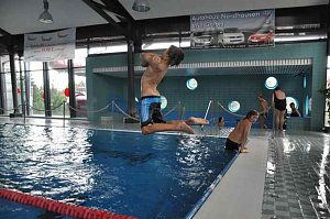 Schulanfangsparty im Badehaus