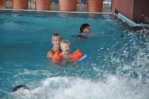 Schulanfangsparty im Badehaus