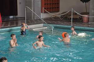 Schulanfangsparty im Badehaus
