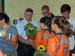 Werbung f&uuml;r den Handball