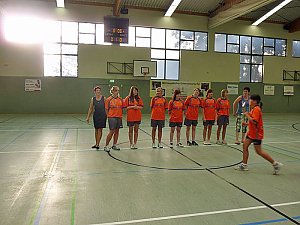 Werbung f&uuml;r den Handball
