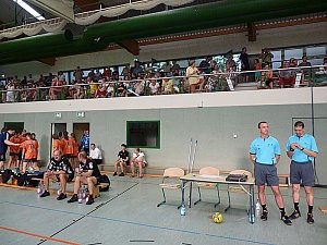 Werbung f&uuml;r den Handball