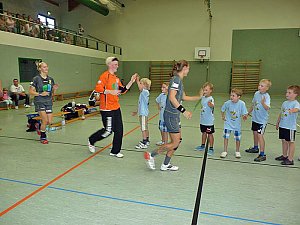 Werbung f&uuml;r den Handball