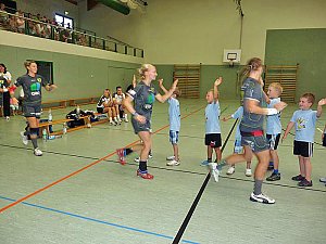 Werbung f&uuml;r den Handball