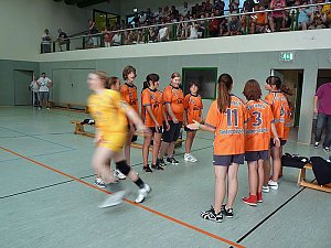 Werbung f&uuml;r den Handball