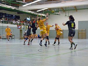 Werbung f&uuml;r den Handball