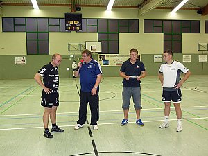 Werbung f&uuml;r den Handball