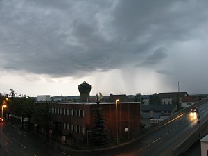 Unwetter in der Cohn-Stra&szlig;e