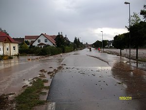 Unwetter in Wipperdorf