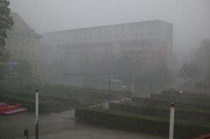 Unwetter &uuml;ber Nordhausen