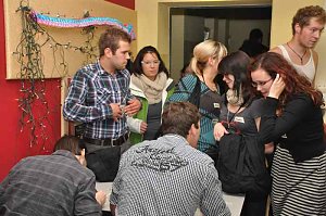 Kennlernparty in FH Nordhausen