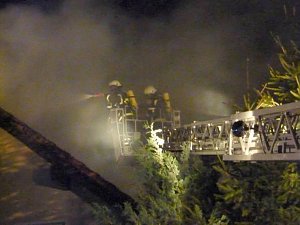 Feuer in Großwechsungen