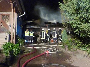 Feuer in Großwechsungen