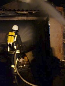 Feuer in Großwechsungen