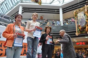 Siegerehrung in der Galerie