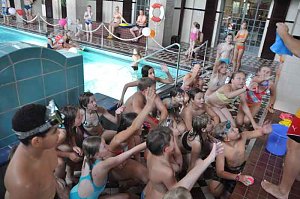 Knax Party im Badehaus