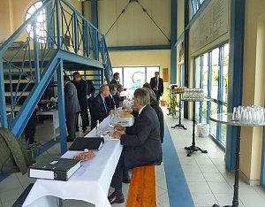Landkreistag im Kreis unterweg