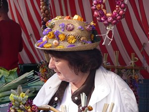 Markt zwischen Rath&auml;usern