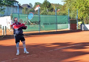 Der Wettergott muss Tennisfan sein