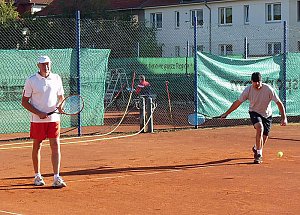 Der Wettergott muss Tennisfan sein