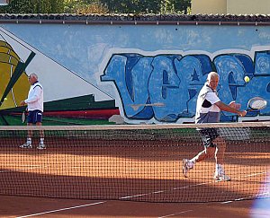 Der Wettergott muss Tennisfan sein