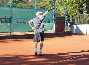 Der Wettergott muss Tennisfan sein