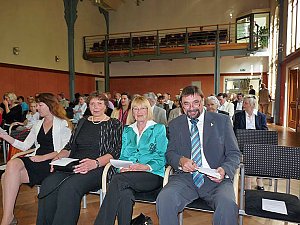Im feierlichen Rahmen