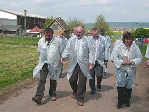 Minister Sklenar in Donndorf