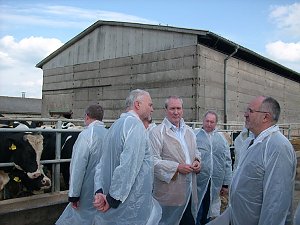 Minister Sklenar in Donndorf