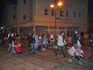 Lindwurm in der Stadt