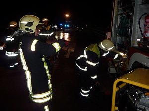 Crash auf der Autobahn