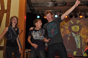 Junge Party im Klubhaus