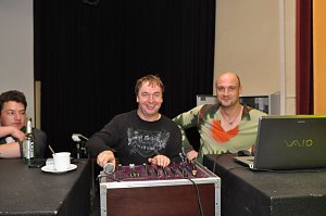 Junge Party im Klubhaus