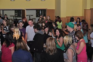 Junge Party im Klubhaus