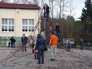 Kletterturm erobert