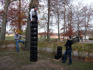 Kletterturm erobert