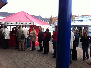 Bockwurst für 50 Cent