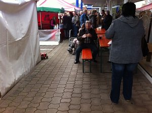 Bockwurst für 50 Cent