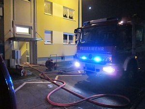 Kellerbrand in der Nordhäuser Bahnhofstraße