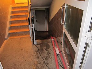 Kellerbrand in der Nordhäuser Bahnhofstraße
