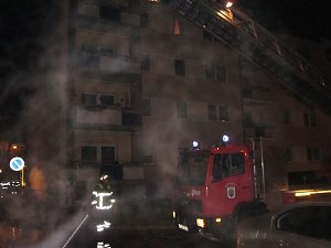 Kellerbrand in der Nordhäuser Bahnhofstraße