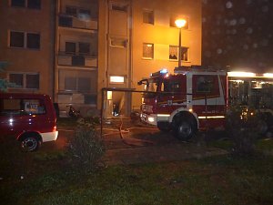 Kellerbrand in der Nordhäuser Bahnhofstraße