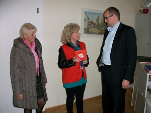 Linke unterwegs- in Nordhausen